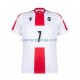 Camisola Georgia Kvaratskhelia 7 Homem Equipamento Primeiro Euro 2024 Manga Curta
